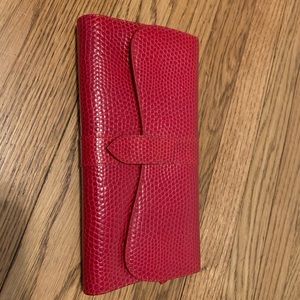 Smythson of Bond St Leather Jewelry Roll - Large